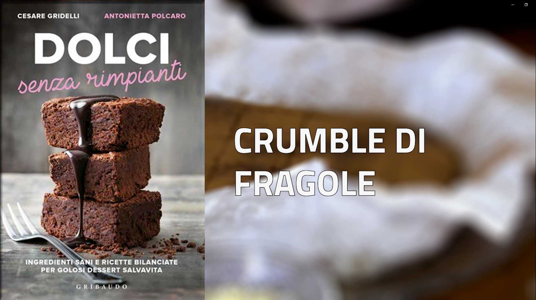 Crumble di Fragole