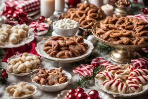 I mostaccioli, dolci italiani dalla lunga tradizione, si ergono come emblema della raffinata arte culinaria del Paese.