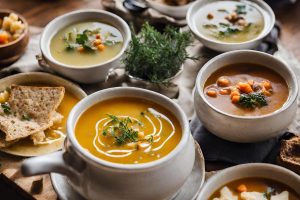 Cinque ricette di zuppe riscaldanti, facili da preparare, che porteranno il calore e il gusto in tavola durante le giornate più fredde.